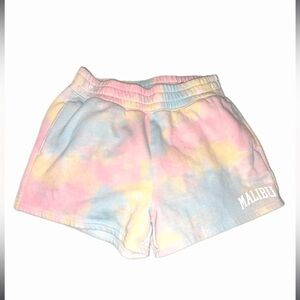 Hollister Malibu Ultra High Rise Tie Dye Dad Short Size XS